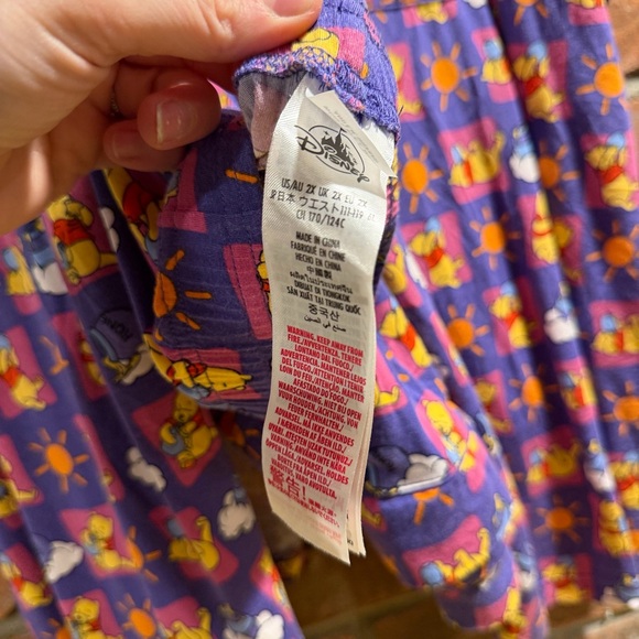 Disney Purple Pajama Set with Winnie the Pooh - Picture 5 of 5
